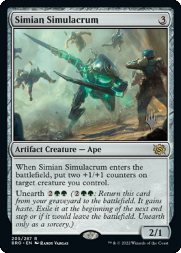 Simian Simulacrum (Promo Pack) [The Brothers' War Promos] | Odin's Place