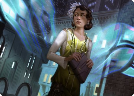 Giada, Font of Hope 1 Art Card [Streets of New Capenna Art Series] | Odin's Place