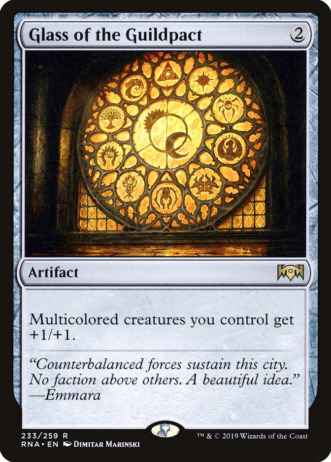 Glass of the Guildpact (233) [Ravnica Allegiance] | Odin's Place