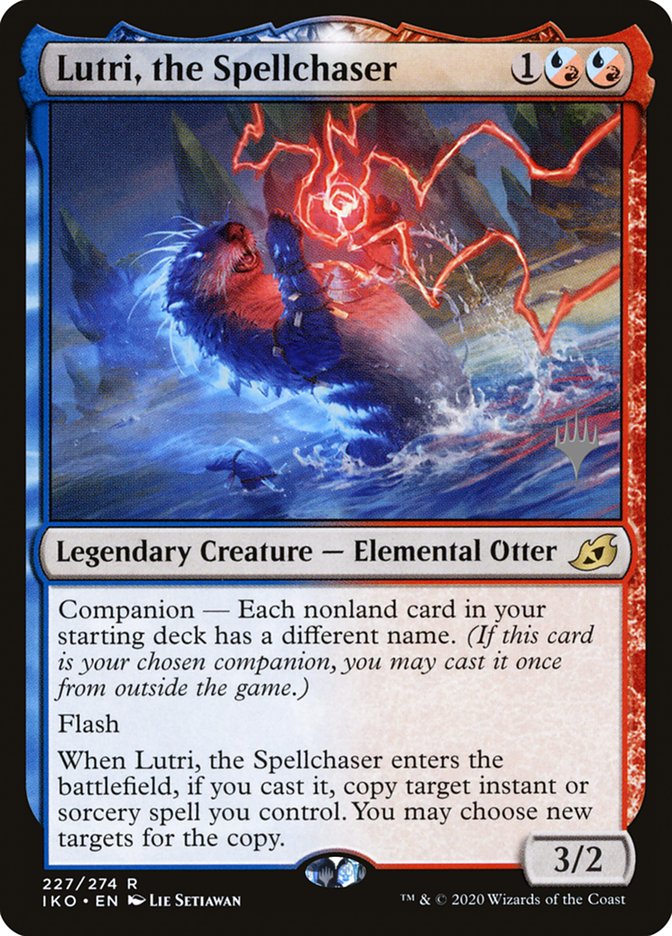 Lutri, the Spellchaser (Promo Pack) [Ikoria: Lair of Behemoths Promos] | Odin's Place