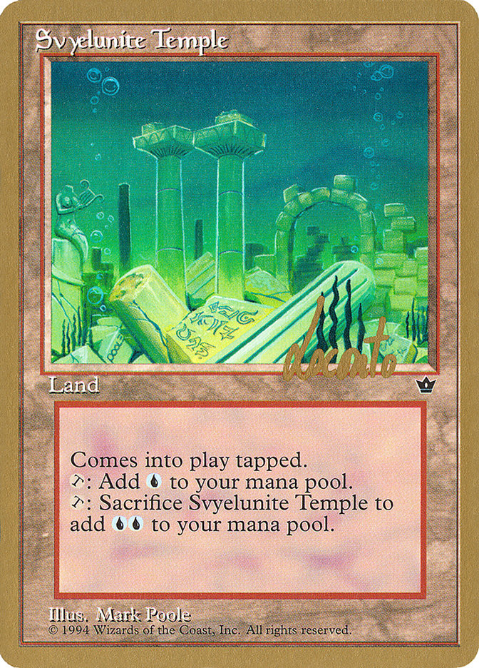 Svyelunite Temple (Michael Loconto) [Pro Tour Collector Set] | Odin's Place