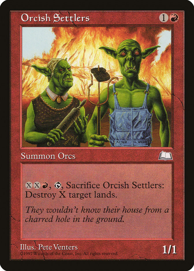 Orcish Settlers (112) [Weatherlight] | Odin's Place
