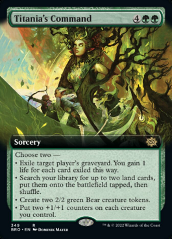 Titania's Command (Extended Art) [The Brothers' War] | Odin's Place