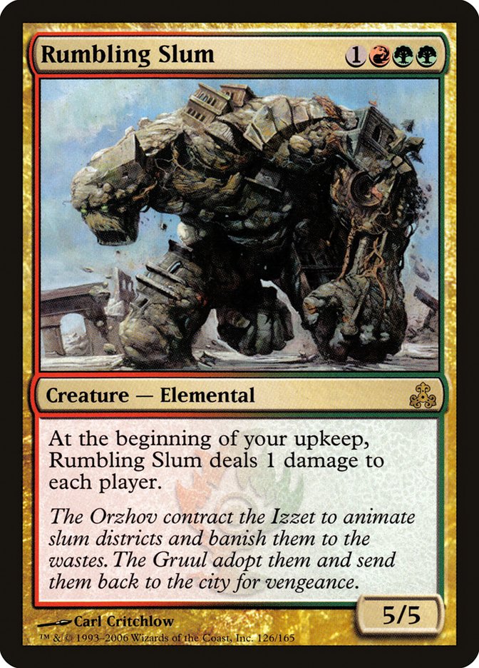 Rumbling Slum (126) [Guildpact] | Odin's Place