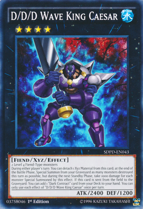 D/D/D Wave King Caesar [SDPD-EN043] Common | Odin's Place