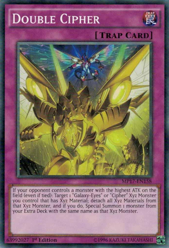 Double Cipher [MP17-EN158] Common | Odin's Place