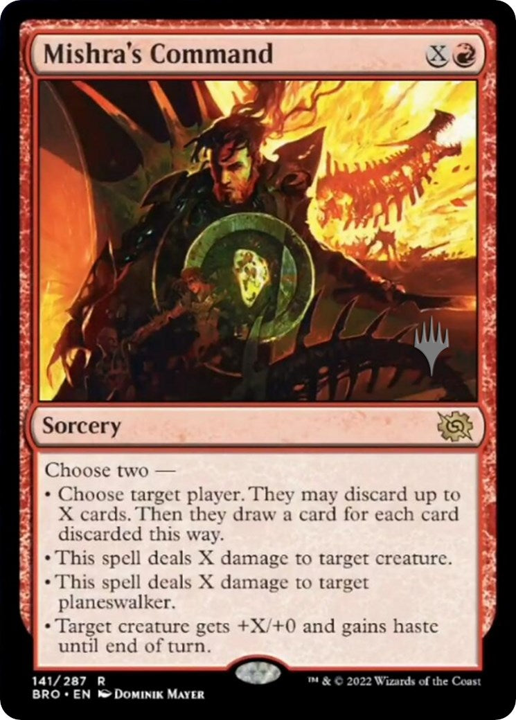 Mishra's Command (Promo Pack) [The Brothers' War Promos] | Odin's Place