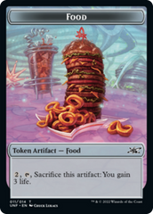 Clown Robot (002) // Food (011) Double-Sided Token [Unfinity Tokens] | Odin's Place