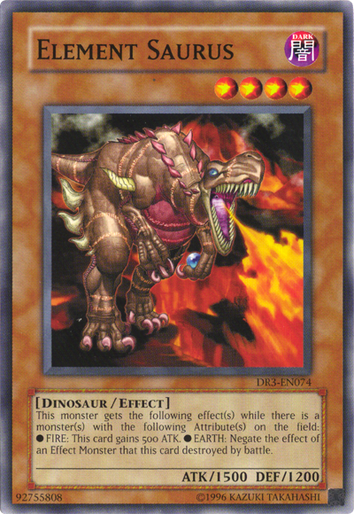 Element Saurus [DR3-EN074] Common | Odin's Place