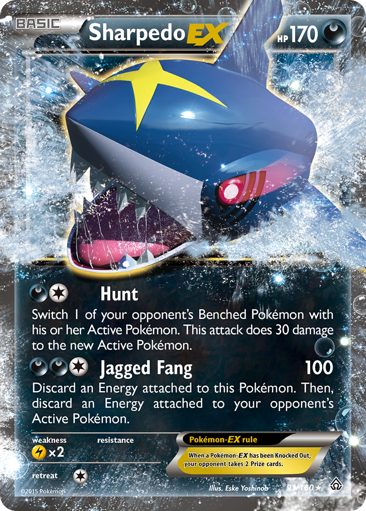 Sharpedo EX (91/160) [XY: Primal Clash] | Odin's Place