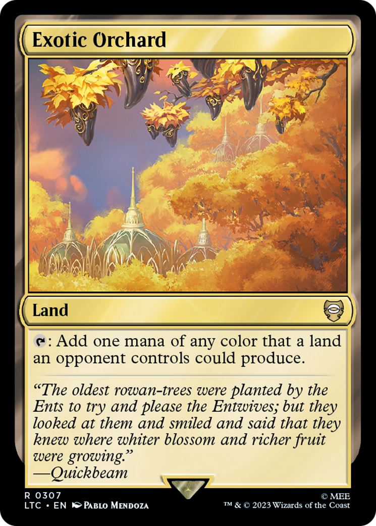 Exotic Orchard [The Lord of the Rings: Tales of Middle-Earth Commander] | Odin's Place