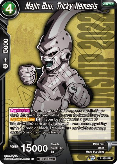 Majin Buu, Tricky Nemesis (P-398) [Promotion Cards] | Odin's Place