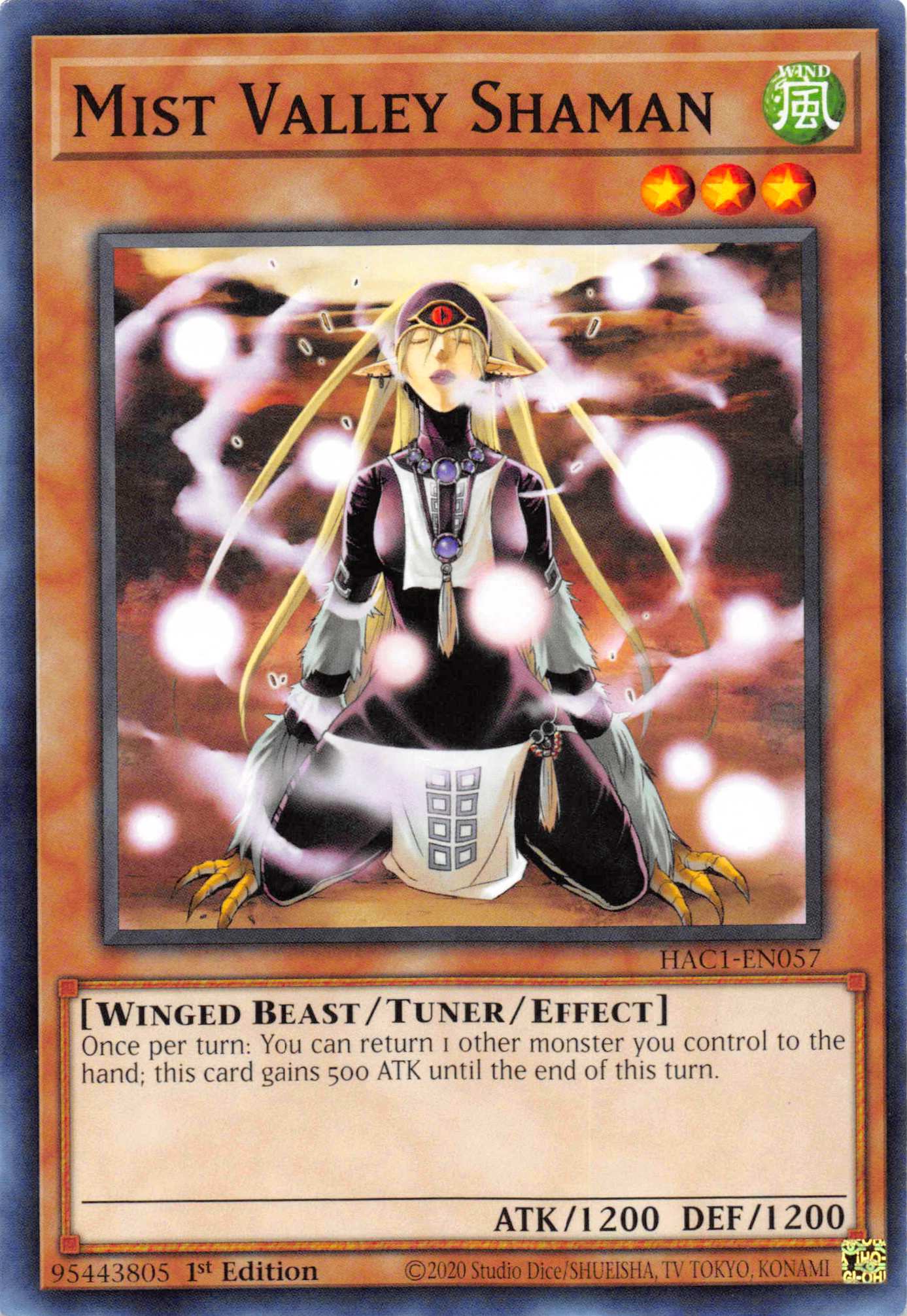 Mist Valley Shaman [HAC1-EN057] Common | Odin's Place
