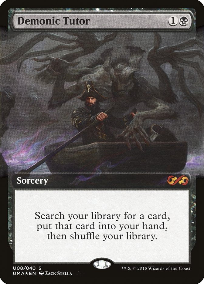 Demonic Tutor (Topper) [Ultimate Masters Box Topper] | Odin's Place