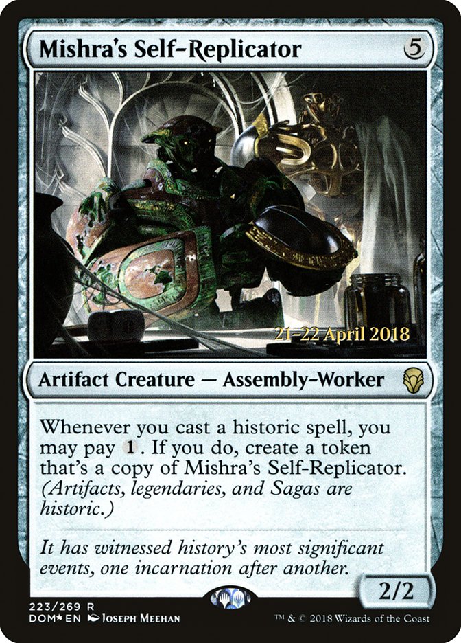 Mishra's Self-Replicator (223) [Dominaria Prerelease Promos] | Odin's Place