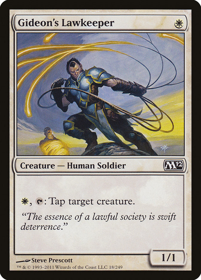 Gideon's Lawkeeper (18) [Magic 2012] | Odin's Place