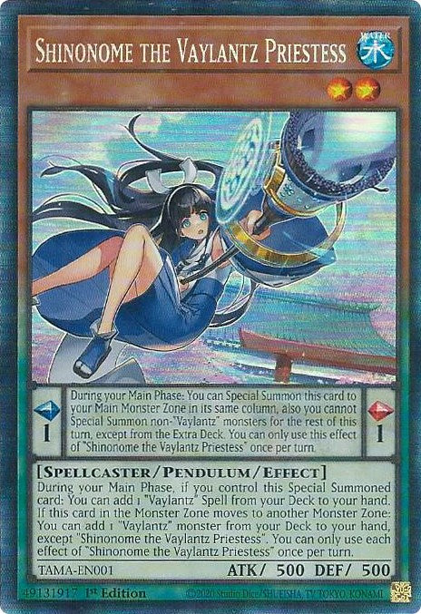 Shinonome the Vaylantz Priestess [TAMA-EN001] Collector's Rare | Odin's Place