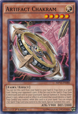 Artifact Chakram [MP15-EN088] Common | Odin's Place