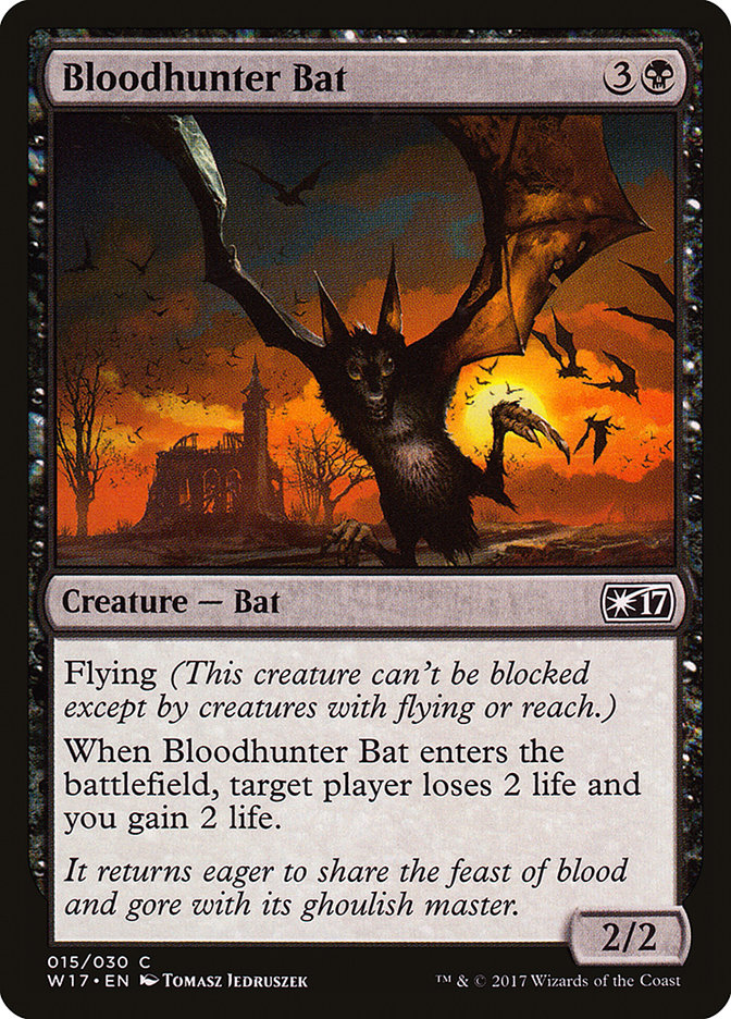 Bloodhunter Bat (15) [Welcome Deck 2017] | Odin's Place