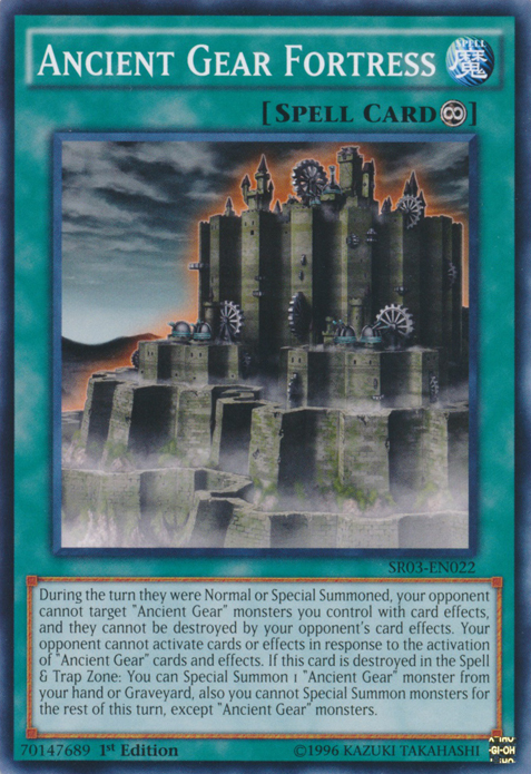 Ancient Gear Fortress [SR03-EN022] Common | Odin's Place