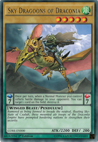Sky Dragoons of Draconia [CORE-EN000] Rare | Odin's Place