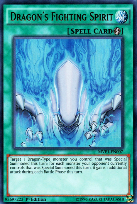 Dragon's Fighting Spirit [MVP1-EN007] Ultra Rare | Odin's Place