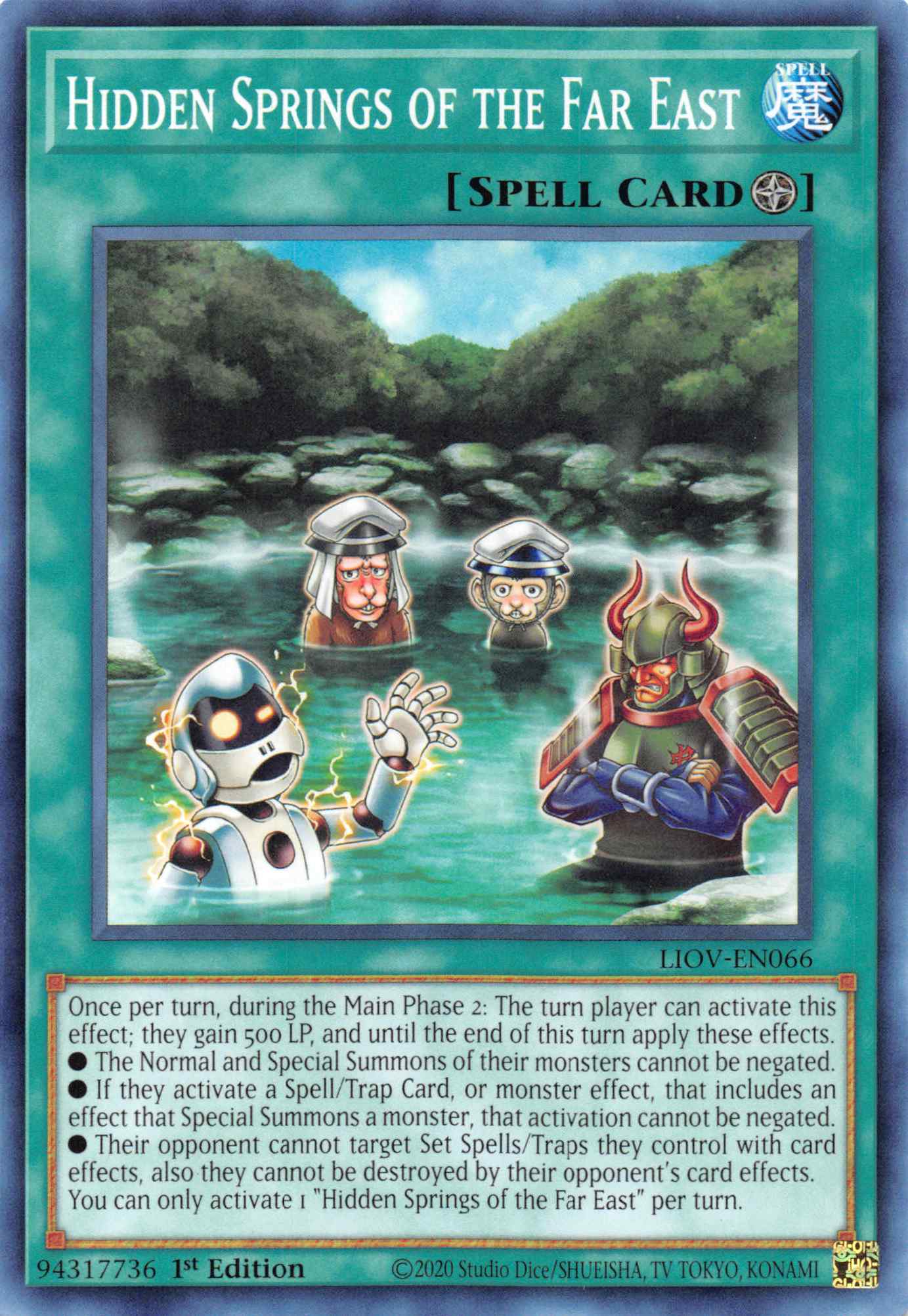 Hidden Springs of the Far East [LIOV-EN066] Common | Odin's Place