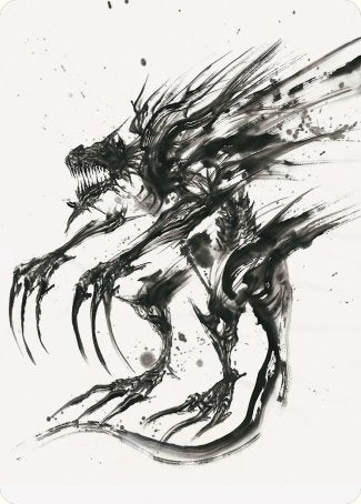 Phyrexian Obliterator Art Card [Phyrexia: All Will Be One Art Series] | Odin's Place
