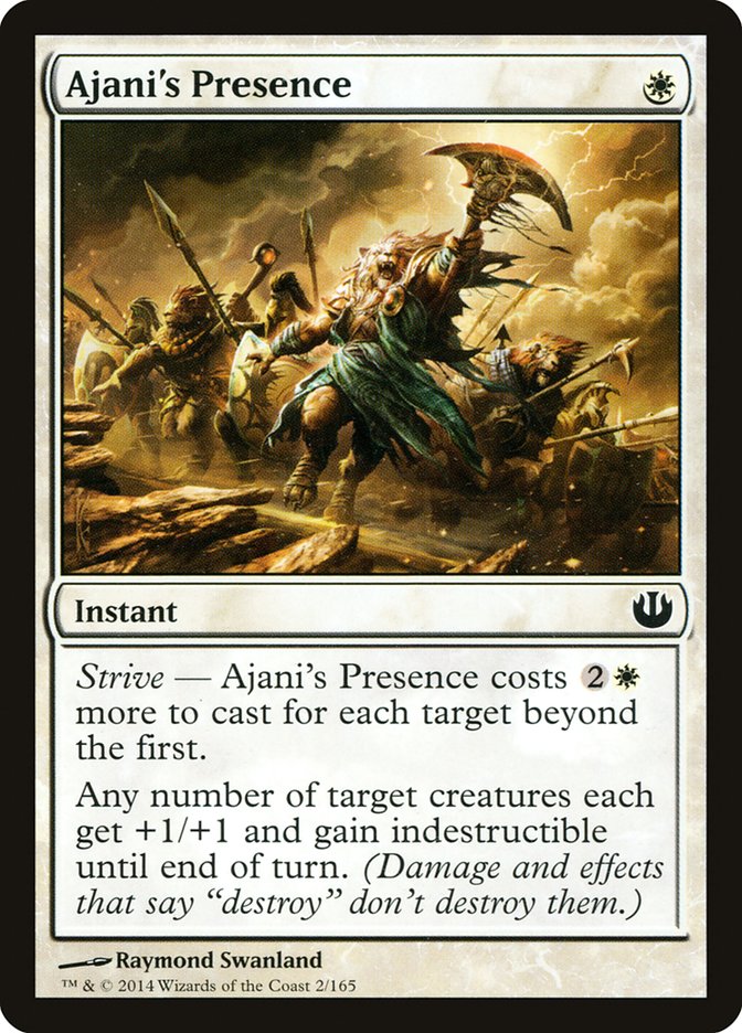 Ajani's Presence (2) [Journey into Nyx] | Odin's Place