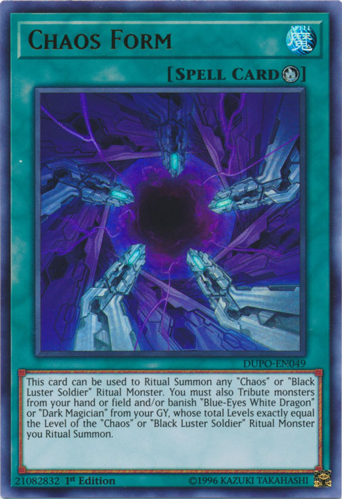 Chaos Form [DUPO-EN049] Ultra Rare | Odin's Place
