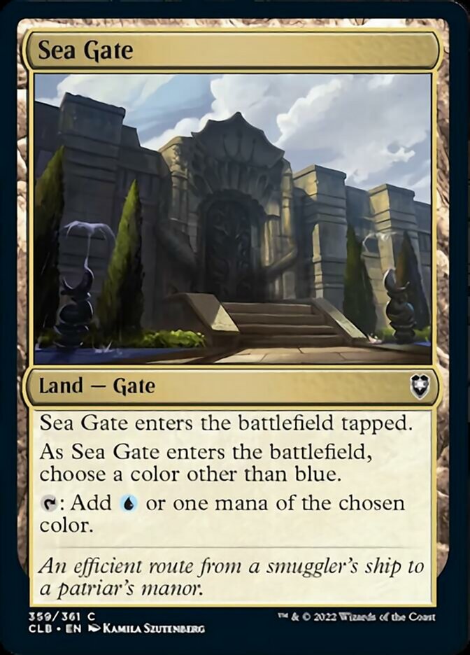 Sea Gate [Commander Legends: Battle for Baldur's Gate] | Odin's Place