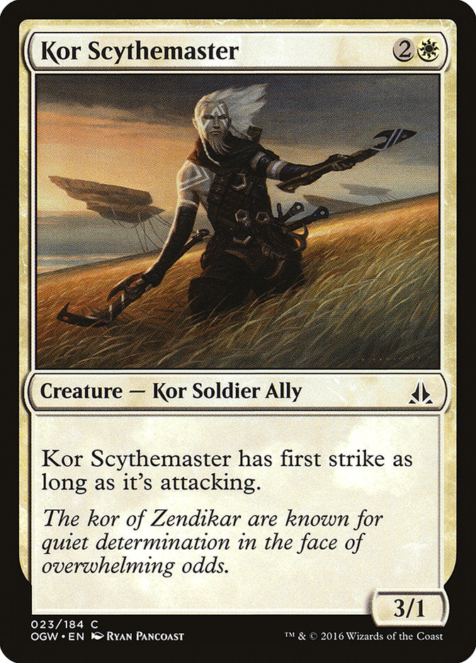 Kor Scythemaster (23) [Oath of the Gatewatch] | Odin's Place