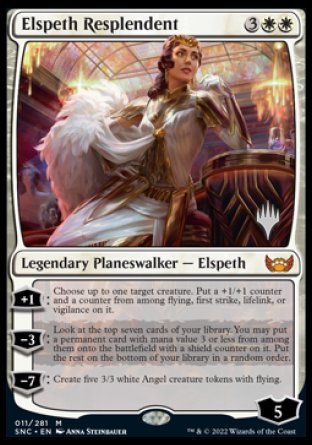 Elspeth Resplendent (Promo Pack) [Streets of New Capenna Promos] | Odin's Place