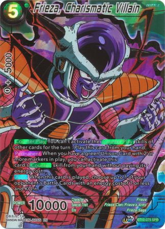 Frieza, Charismatic Villain (SPR) (BT10-075) [Rise of the Unison Warrior] | Odin's Place
