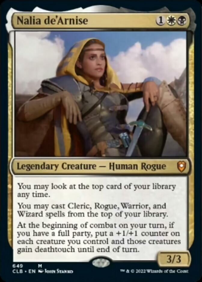 Nalia de'Arnise [Commander Legends: Battle for Baldur's Gate] | Odin's Place