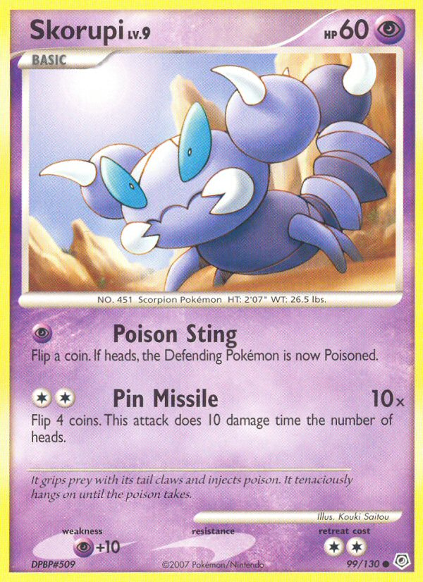 Skorupi (99/130) [Diamond & Pearl: Base Set] | Odin's Place