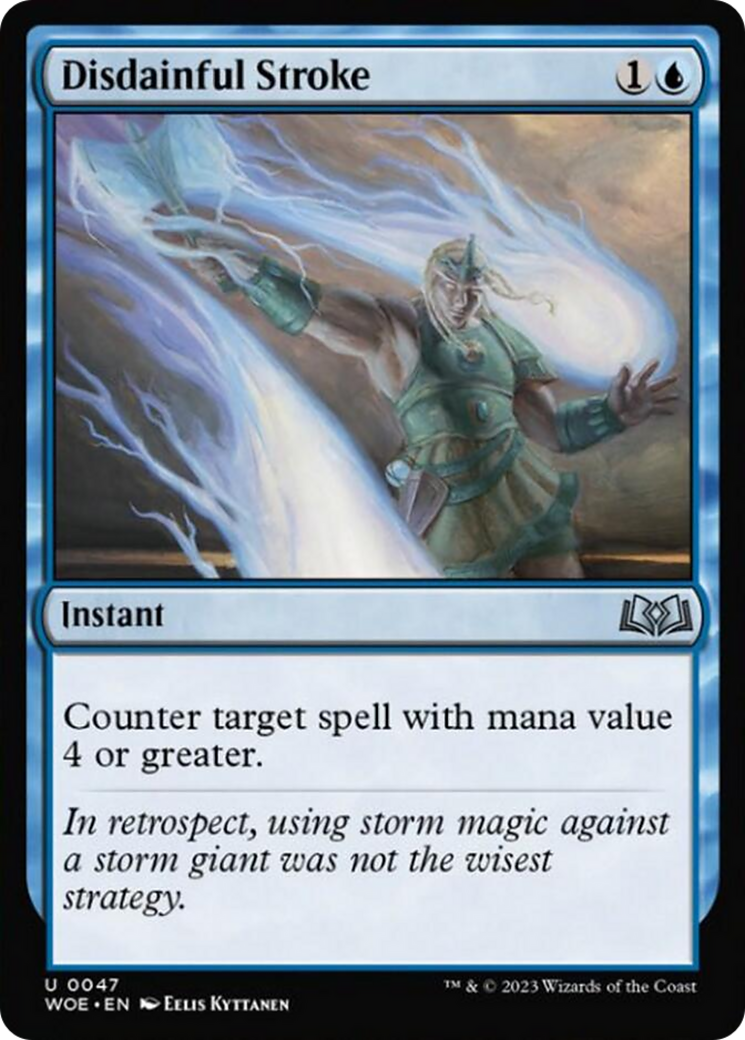 Disdainful Stroke [Wilds of Eldraine] | Odin's Place