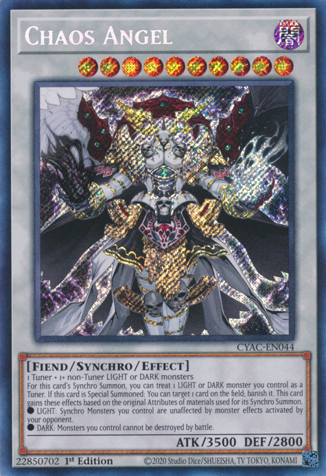 Chaos Angel [CYAC-EN044] Secret Rare | Odin's Place