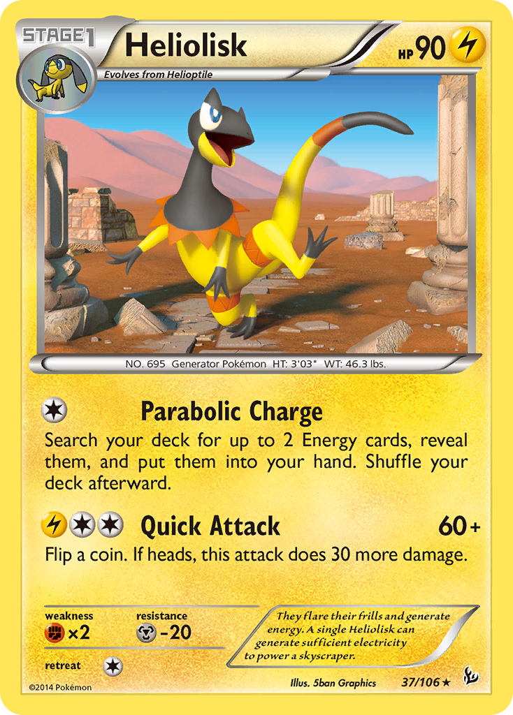 Heliolisk (37/106) [XY: Flashfire] | Odin's Place