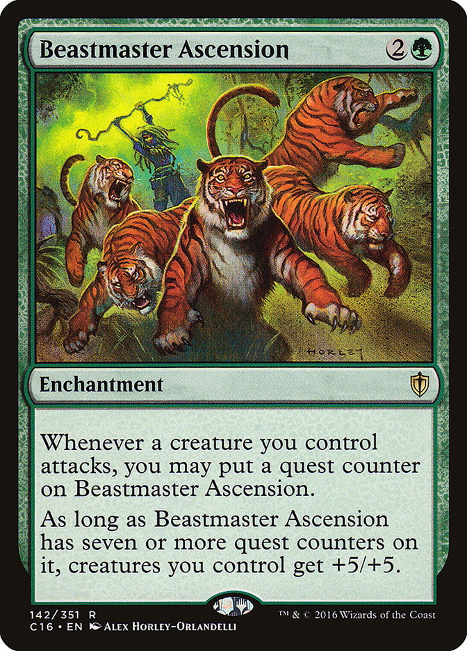 Beastmaster Ascension (142) [Commander 2016] | Odin's Place