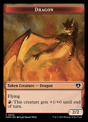 Eldrazi // Dragon (0020) Double-Sided Token [Commander Masters Tokens] | Odin's Place