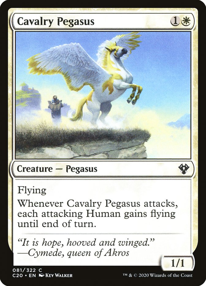 Cavalry Pegasus [Commander 2020] | Odin's Place