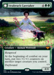 Avabruck Caretaker // Hollowhenge Huntmaster (Extended Art) [Innistrad: Crimson Vow] | Odin's Place