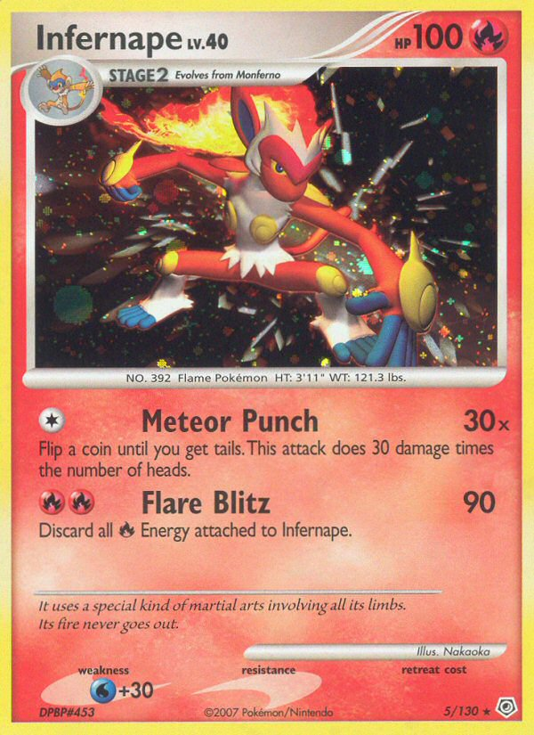 Infernape (5/130) [Diamond & Pearl: Base Set] | Odin's Place