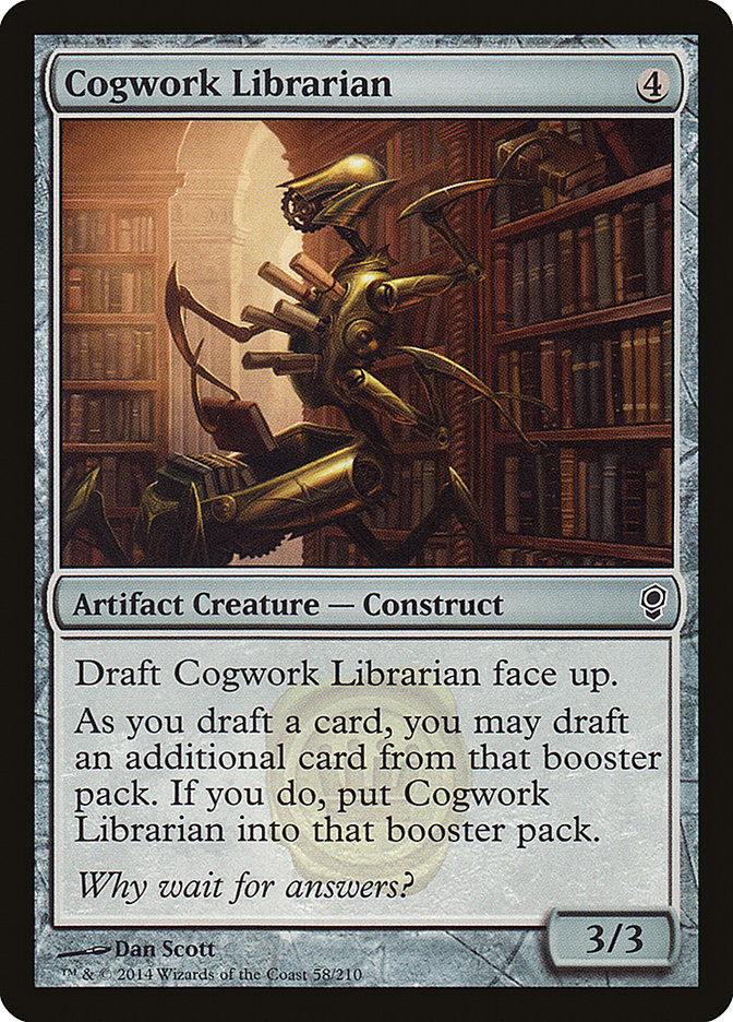 Cogwork Librarian (58) [Conspiracy] | Odin's Place