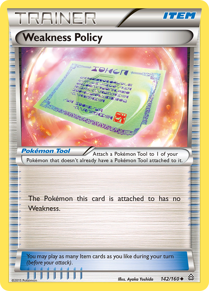 Weakness Policy (142/160) [XY: Primal Clash] | Odin's Place