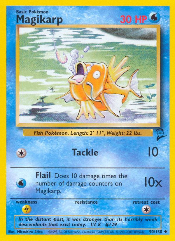 Magikarp (50/130) [Base Set 2] | Odin's Place