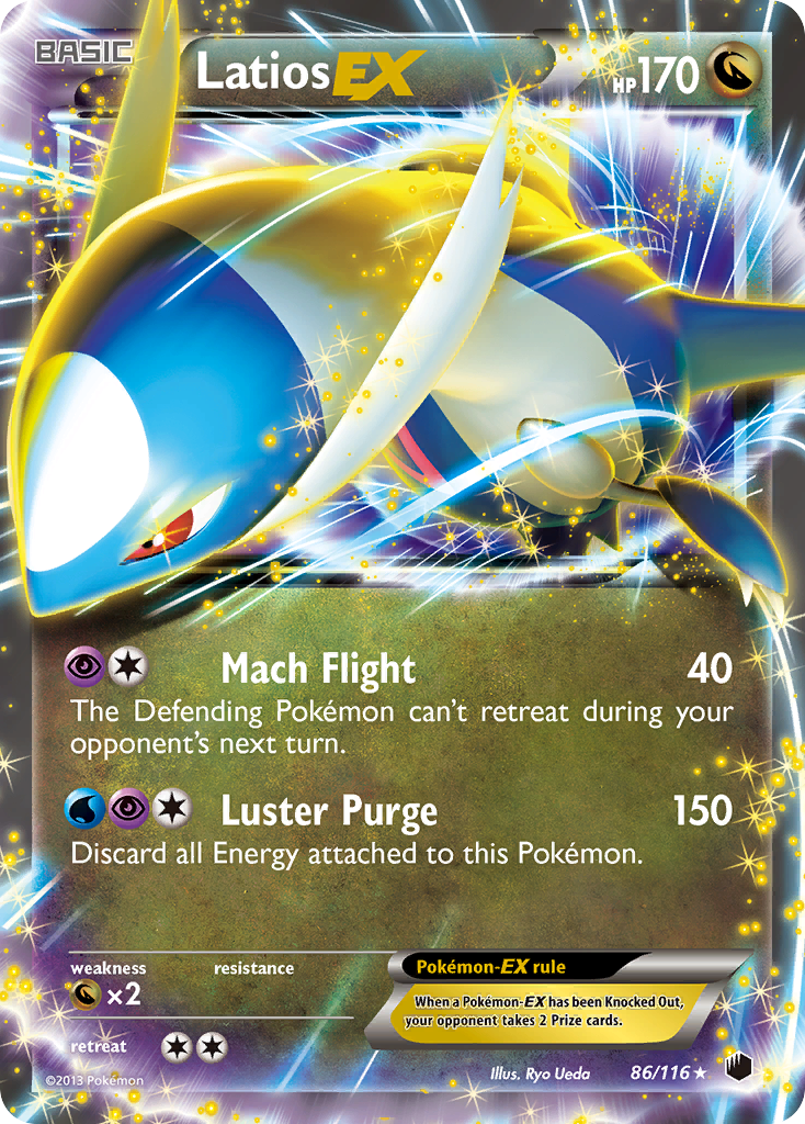 Latios EX (86/116) [Black & White: Plasma Freeze] | Odin's Place