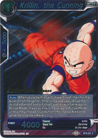 Krillin, the Cunning (BT8-031_PR) [Malicious Machinations Prerelease Promos] | Odin's Place