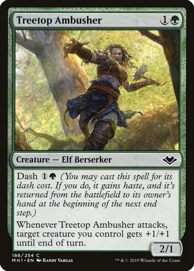 Treetop Ambusher (186) [Modern Horizons] | Odin's Place